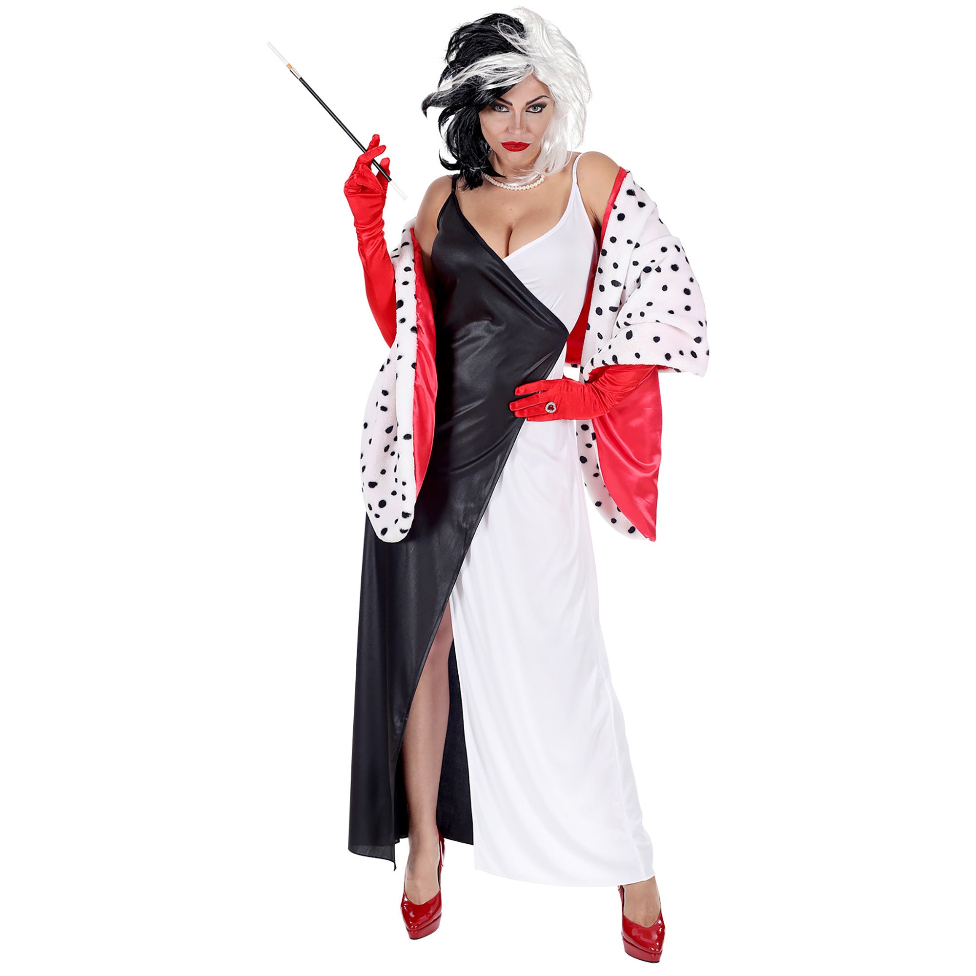 Cruella kostuum voor dames