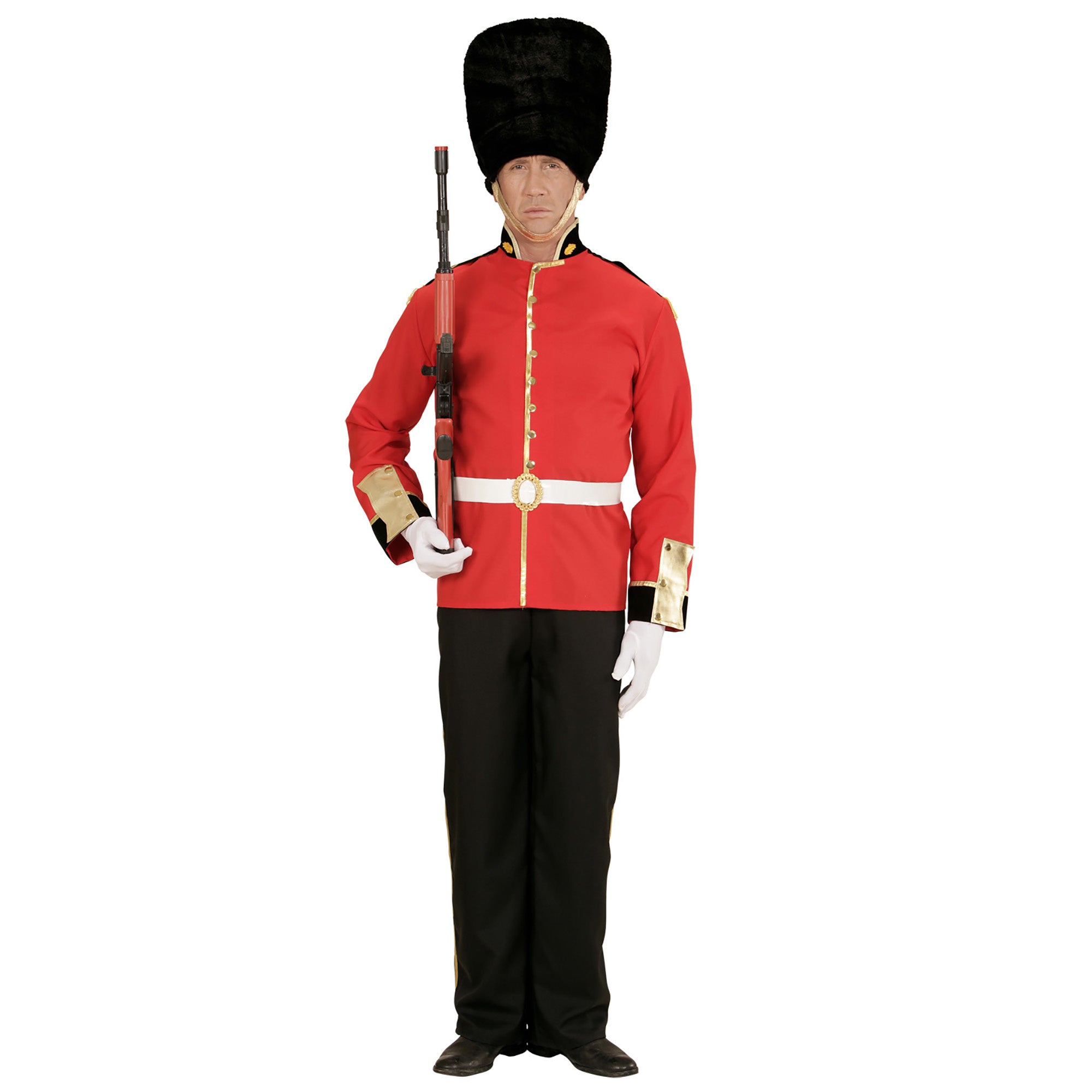 Widmann - Politie & Detective Kostuum - Beefeater Royal Guard - Man - Rood - Small - Carnavalskleding - Verkleedkleding