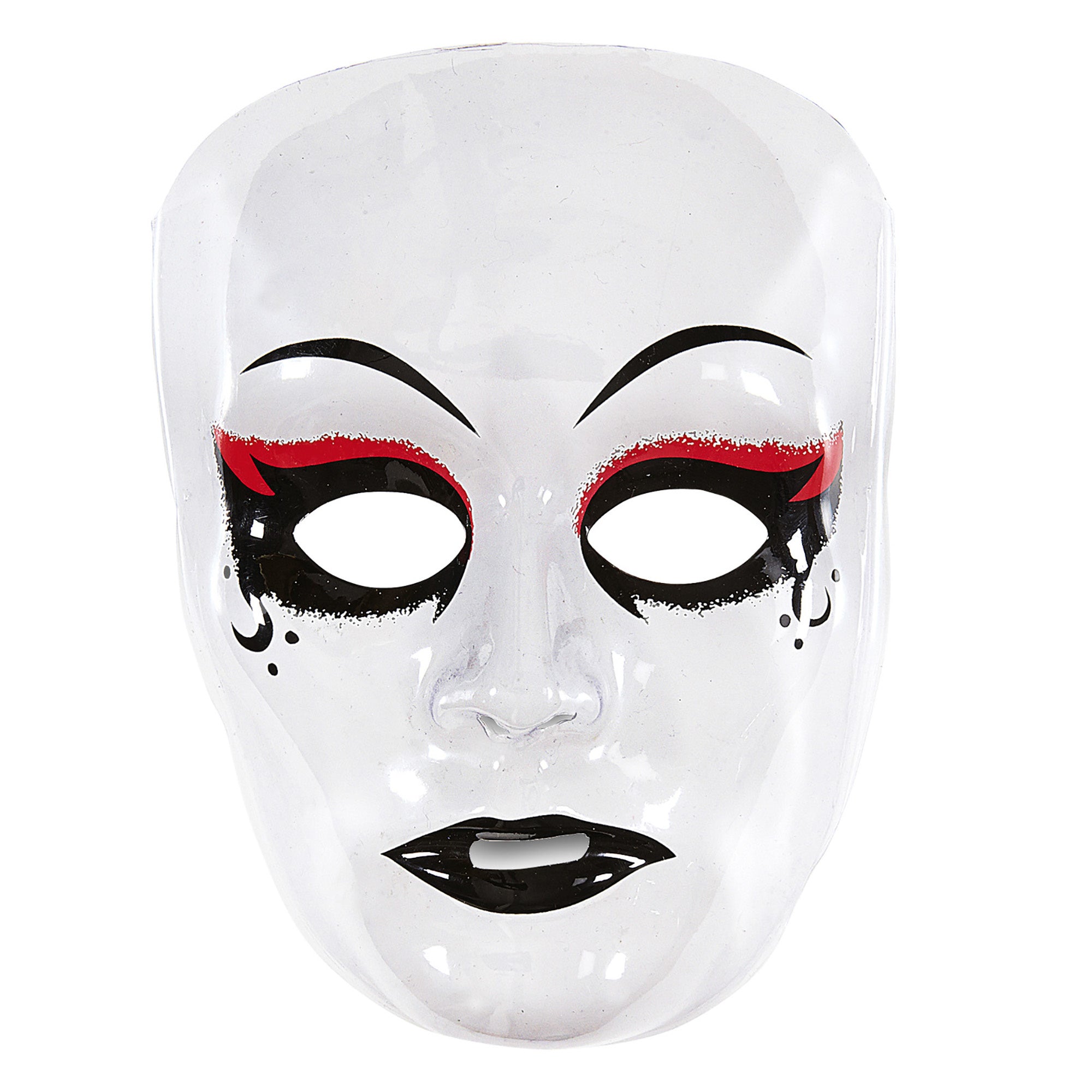 Gothic lady vampier maskers voor carnaval.