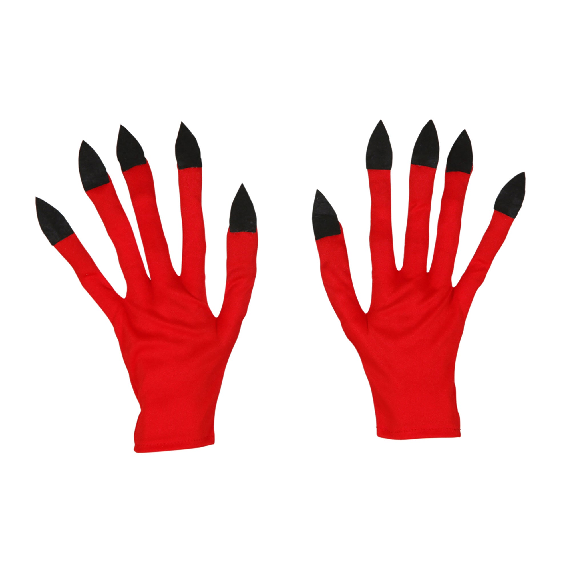 Accessoires voor Halloween duivels handschoenen