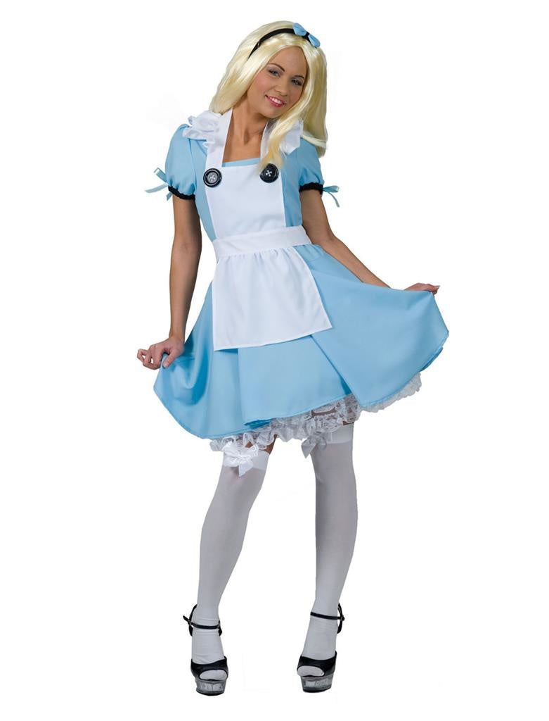 Alice in Wonderland jurkje blauw