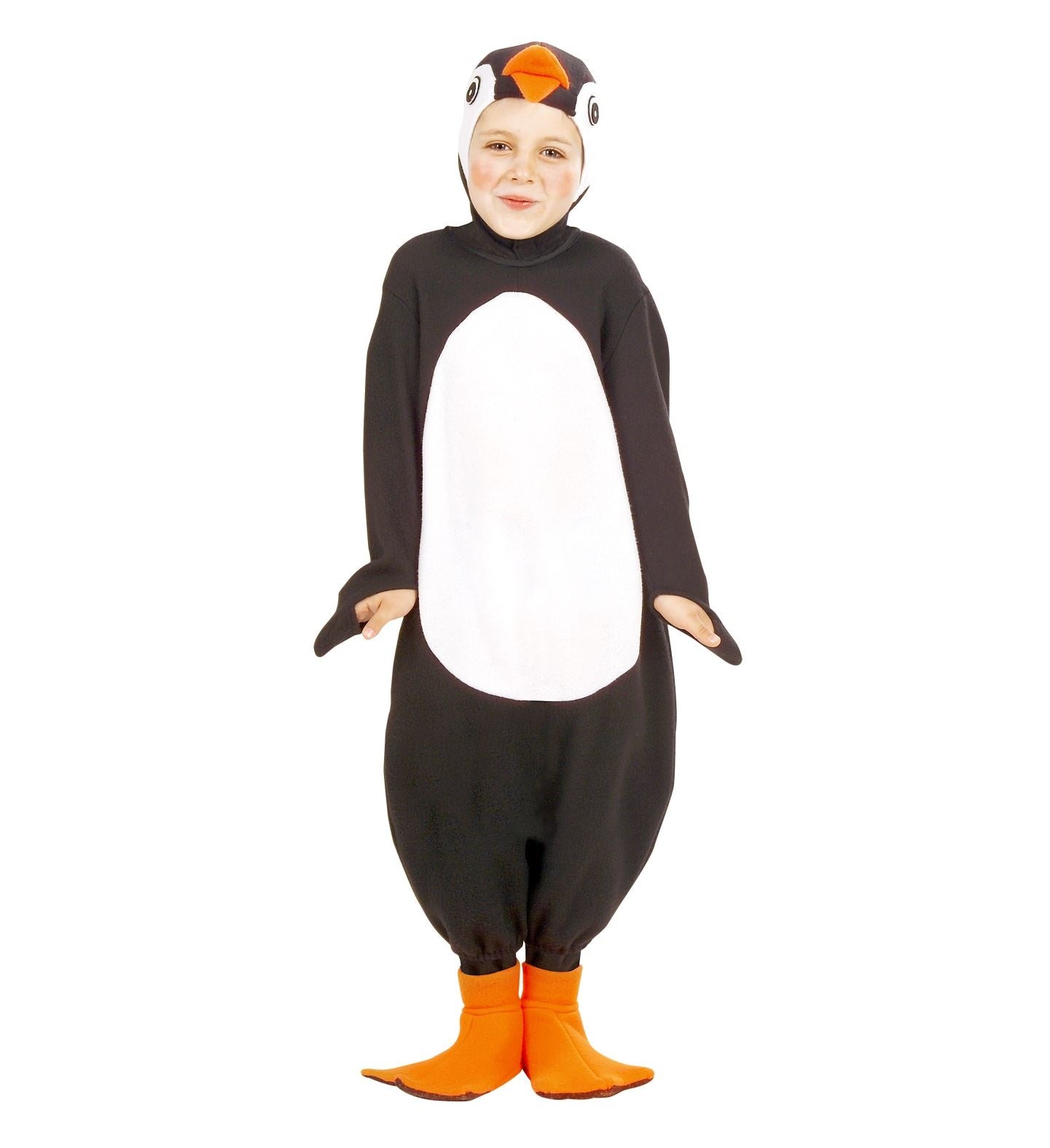 Widmann - Pinguin Kostuum - Koningspinguin Zuidpool Kind Kostuum - - Maat 110 - Carnavalskleding - Verkleedkleding