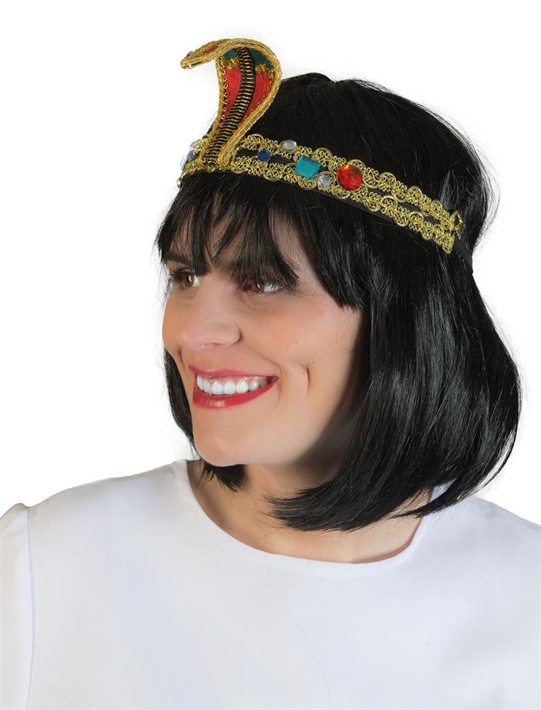 Mooie Cleopatra hoofdband met nep stenen
