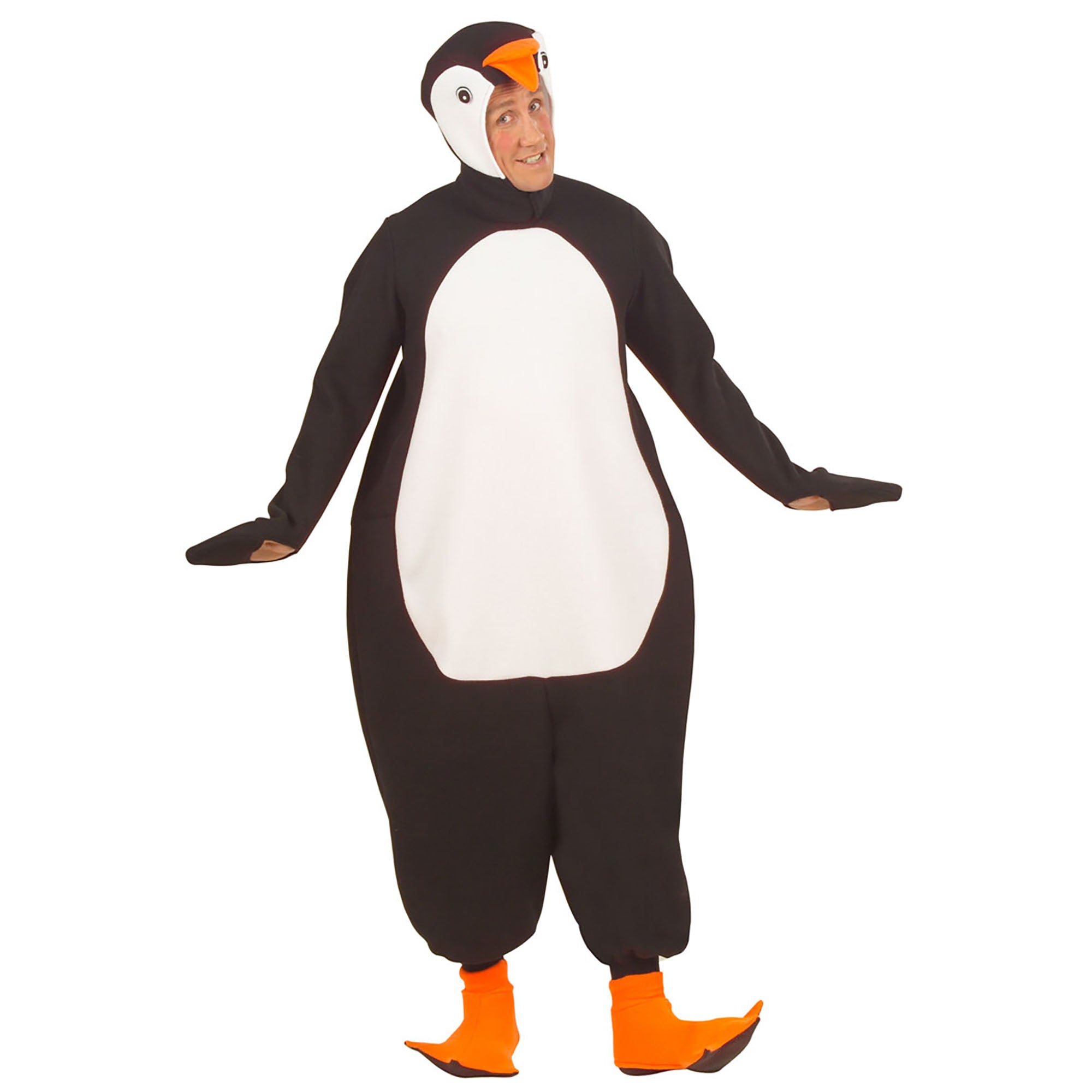 Widmann - Pinguin Kostuum - Waggelende Pinguin Kostuum Man - - Small - Carnavalskleding - Verkleedkleding