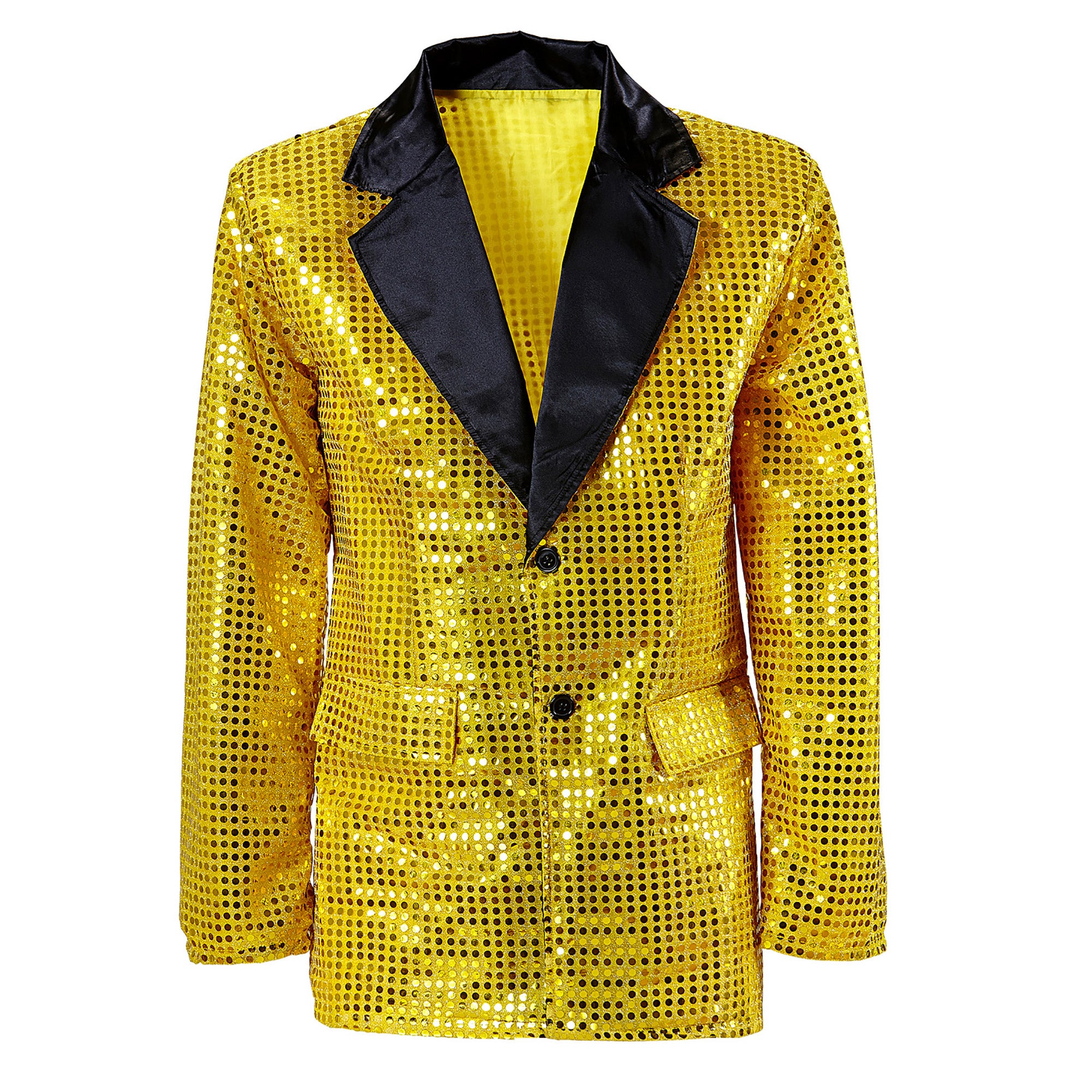 Widmann - Glitter & Glamour Kostuum - Pailletten Colbert Rood Man - rood - XL - Carnavalskleding - Verkleedkleding