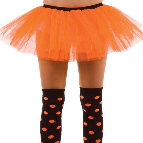 Mooie tutu voor kids in de kleur oranje