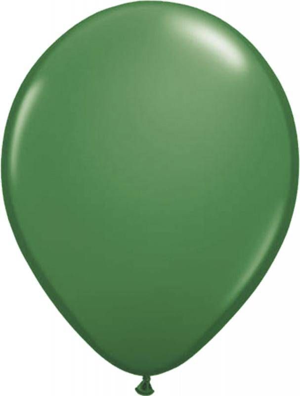 Helium ballonnen Groen 100 stuks