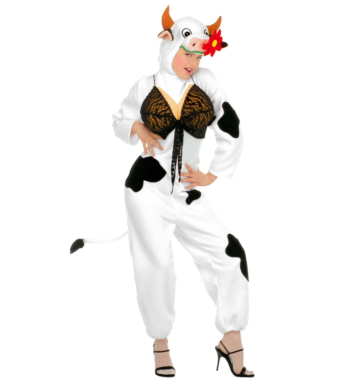 "Sexy koeien carnavalskleding voor dames - Verkleedkleding - Large"