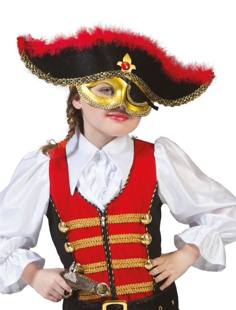 Mooi oogmasker piraat Nathalie