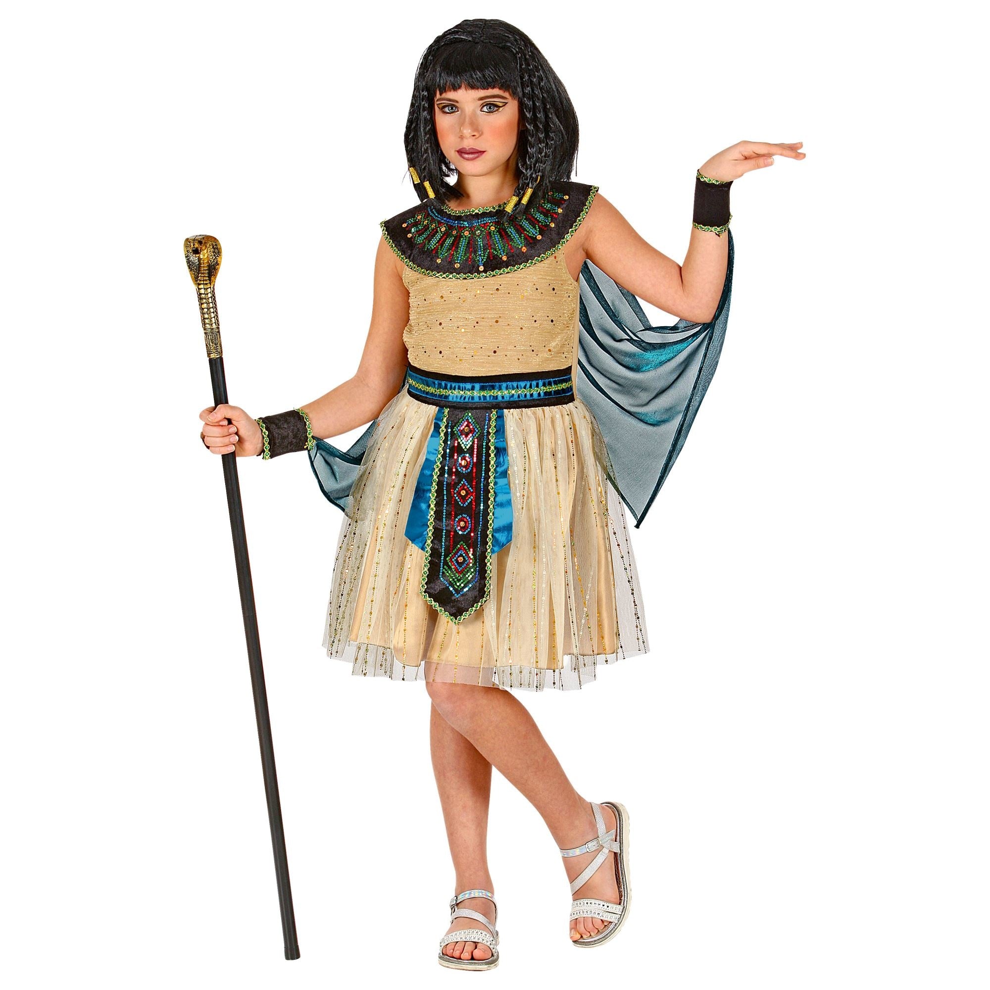 Mooie Egyptische jurk met cape