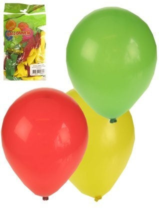 Limburgse ballonnen zak 50 stuks rood/geel/groen