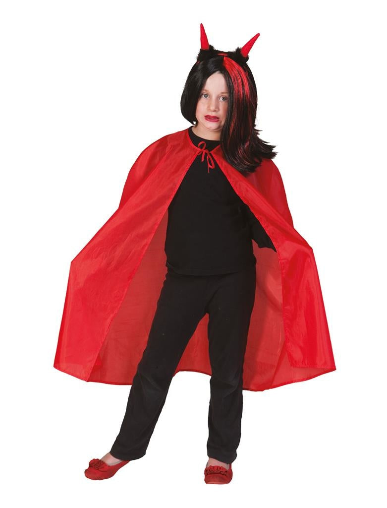Rode Halloween cape voor kinderen