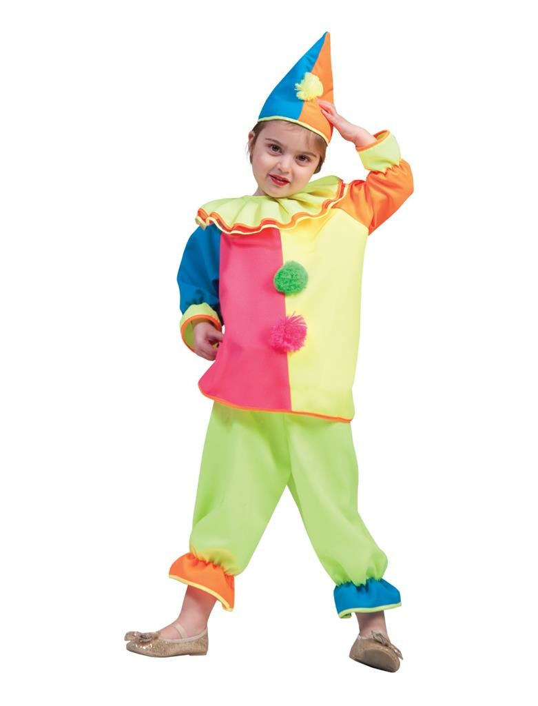 Clown kostuum - Silly Billy Baby - Maat 98