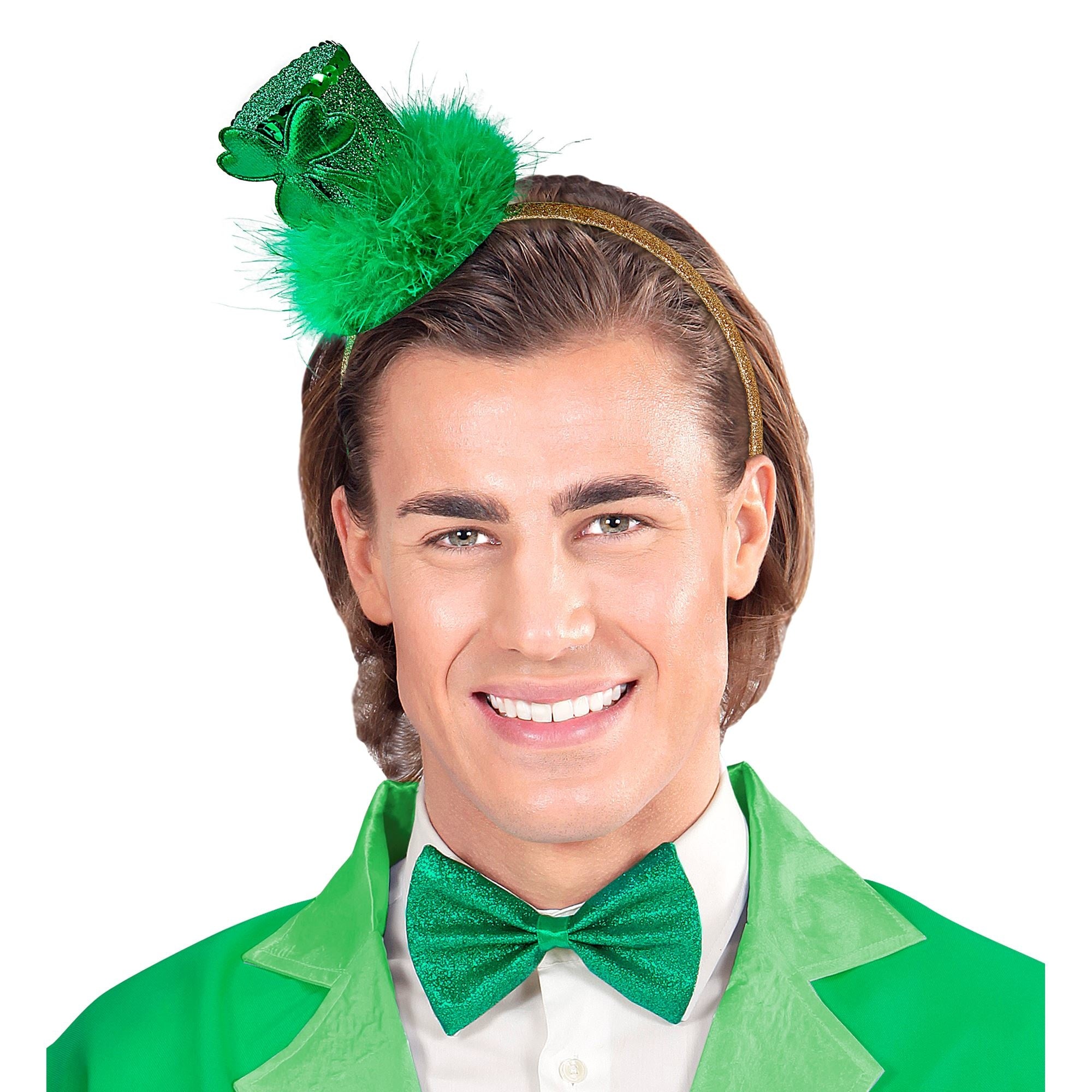 Leuke diadeem St. Patricks's groen hoedje
