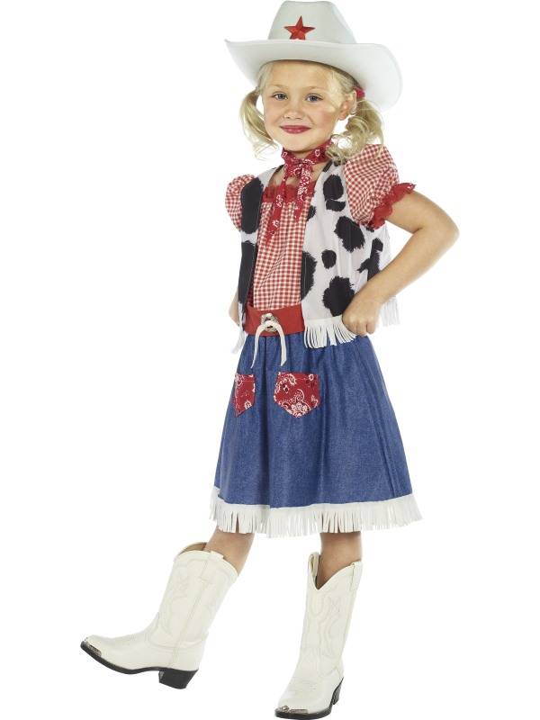 "Cowboy kostuum voor meisjes  - Kinderkostuums - 104/116"