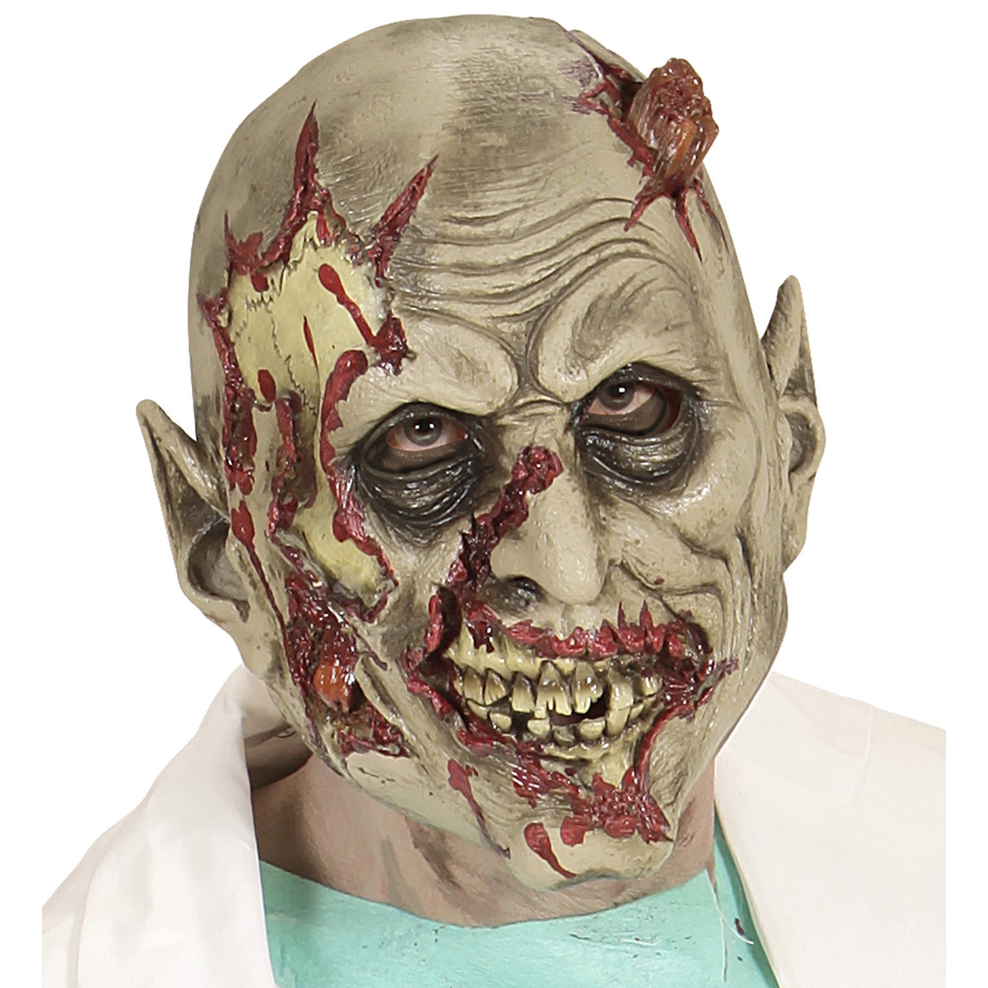 Griezelig masker zombie dokter of slager