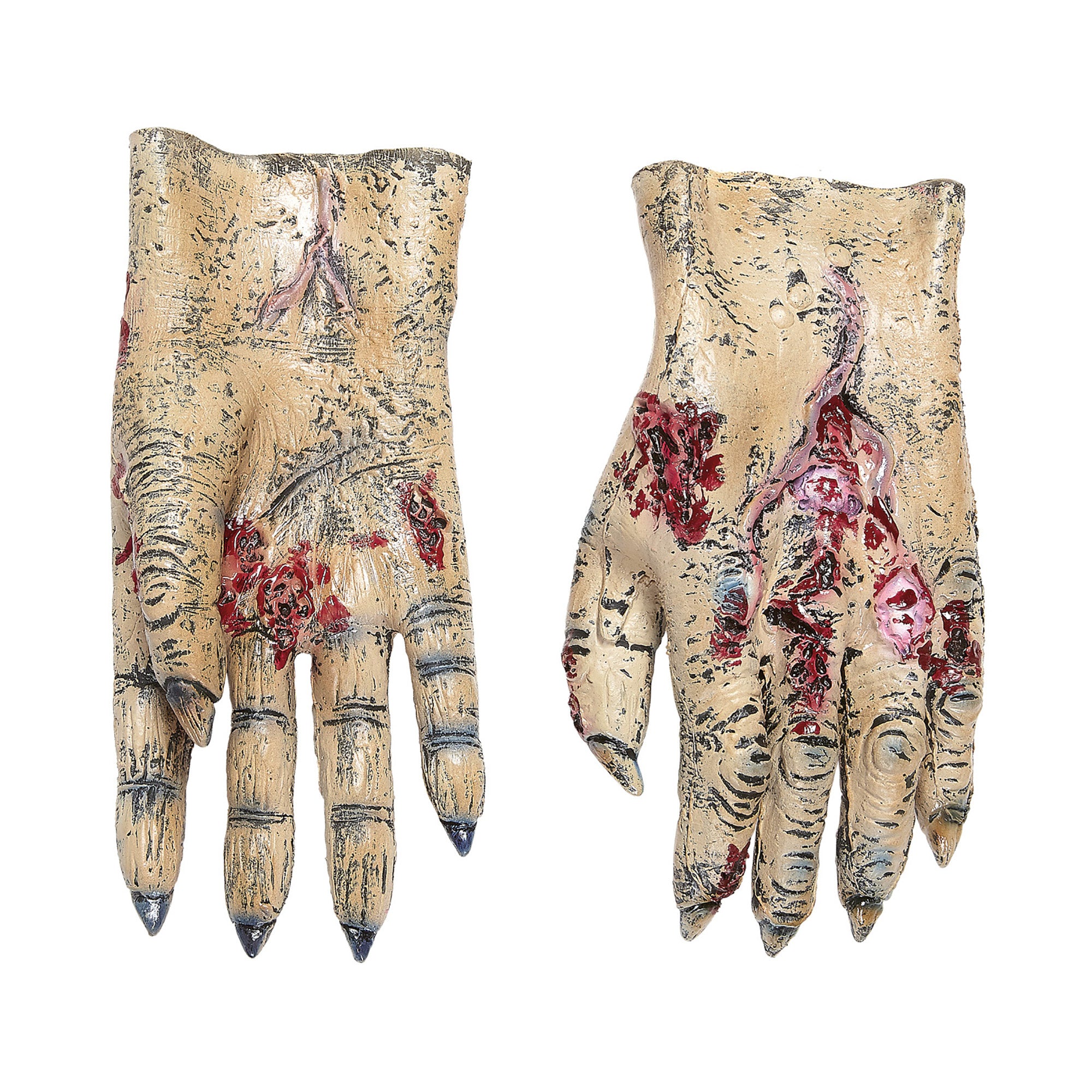 Enge Latex handschoenen voor de zombie