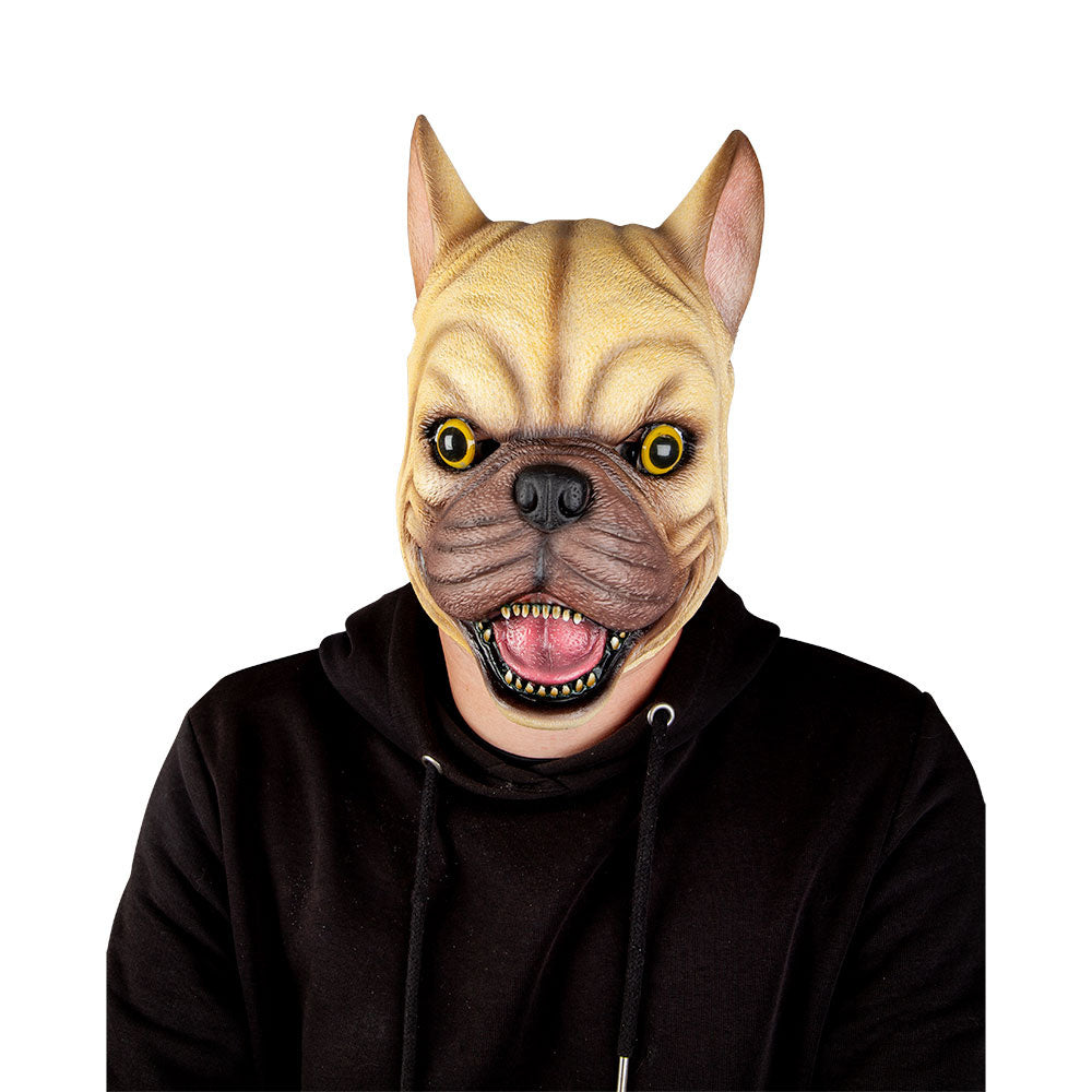 Latex masker Franse bulldog