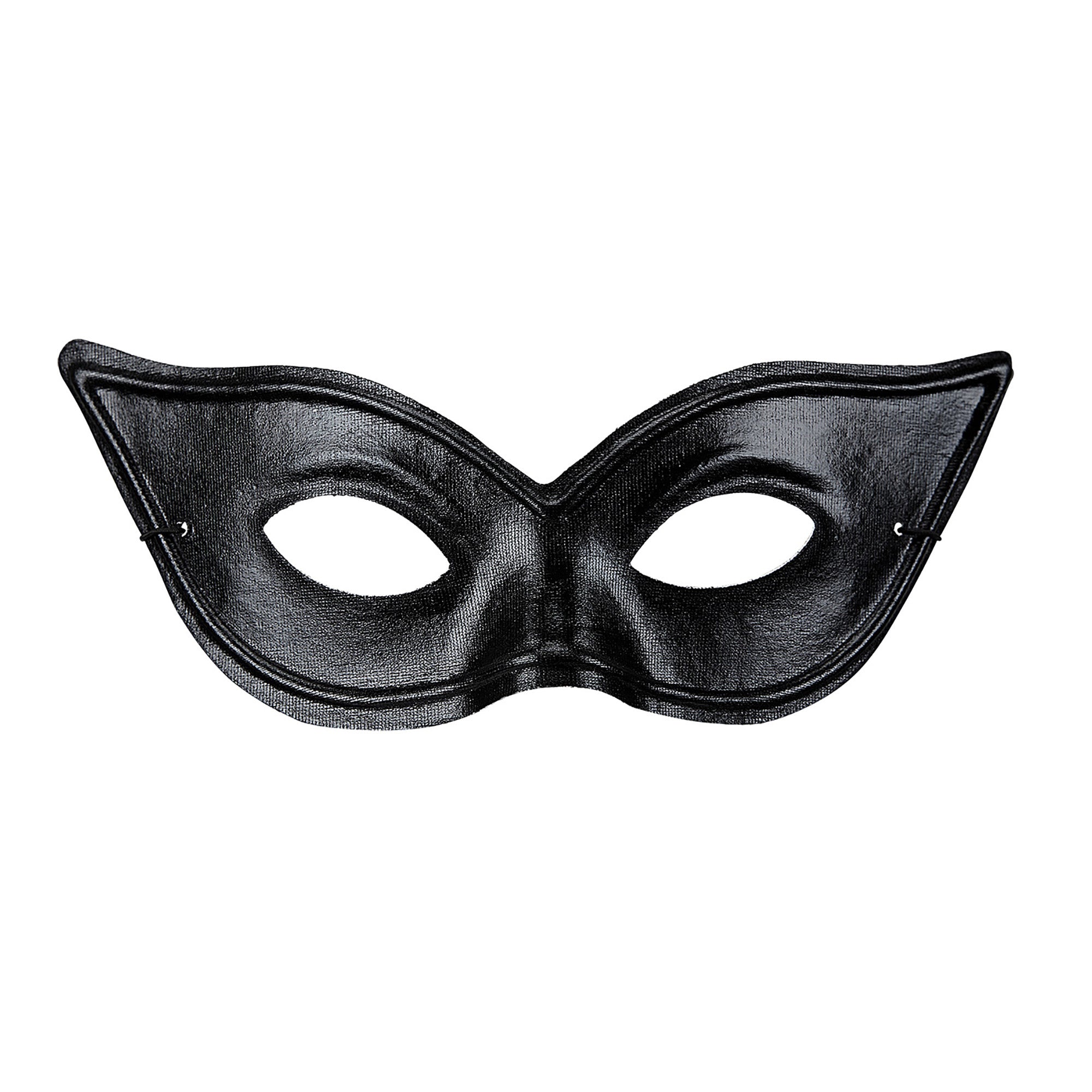 Widmann - Poes & Kat Kostuum - Sexy Oogmasker Zwart Kat / S&m - zwart - Carnavalskleding - Verkleedkleding