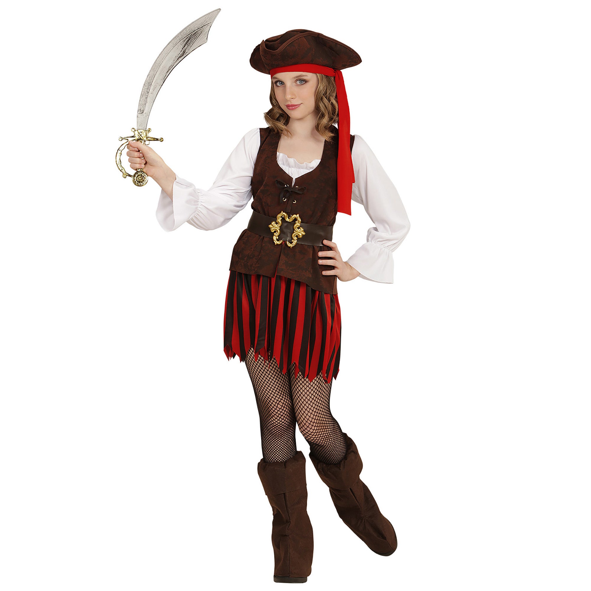 Carraibische Piratenmeisje | 128cm