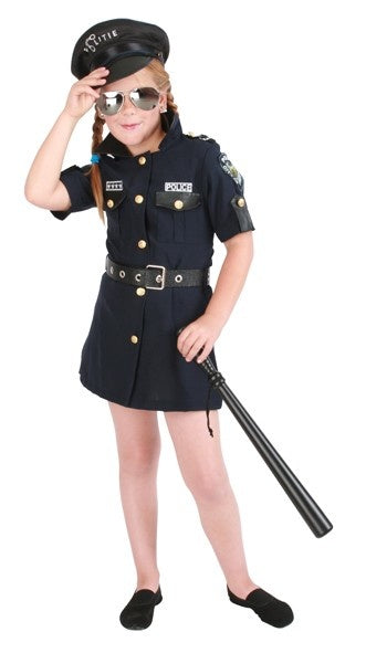 Politieagente - Kostuum - Maat 140