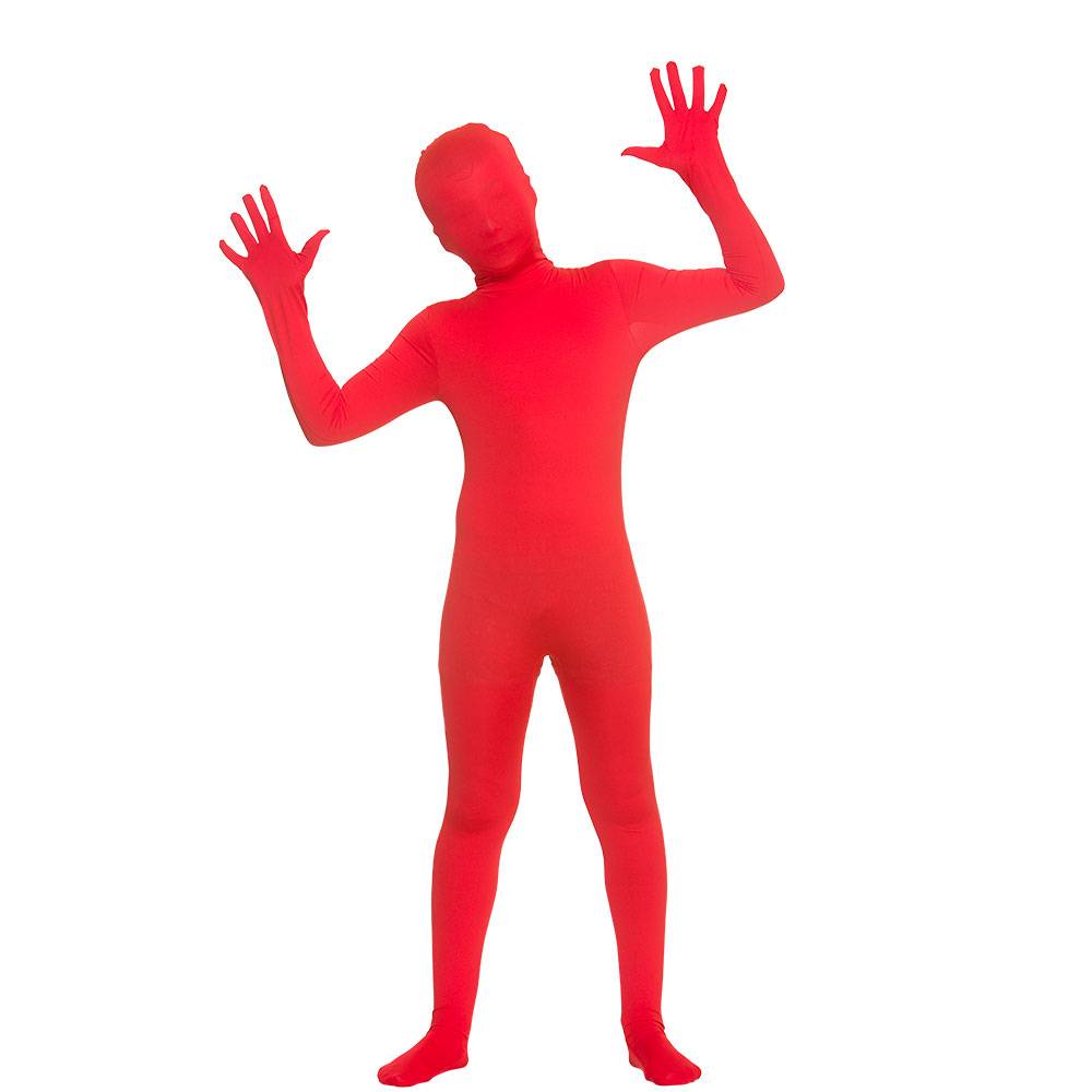 Rood second skin pak voor kinderen
