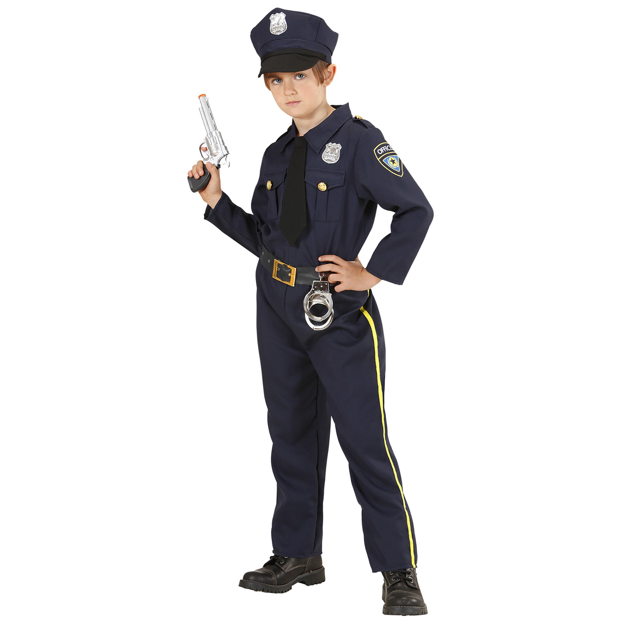Feestkleding: Politie uniform Kees voor carnaval