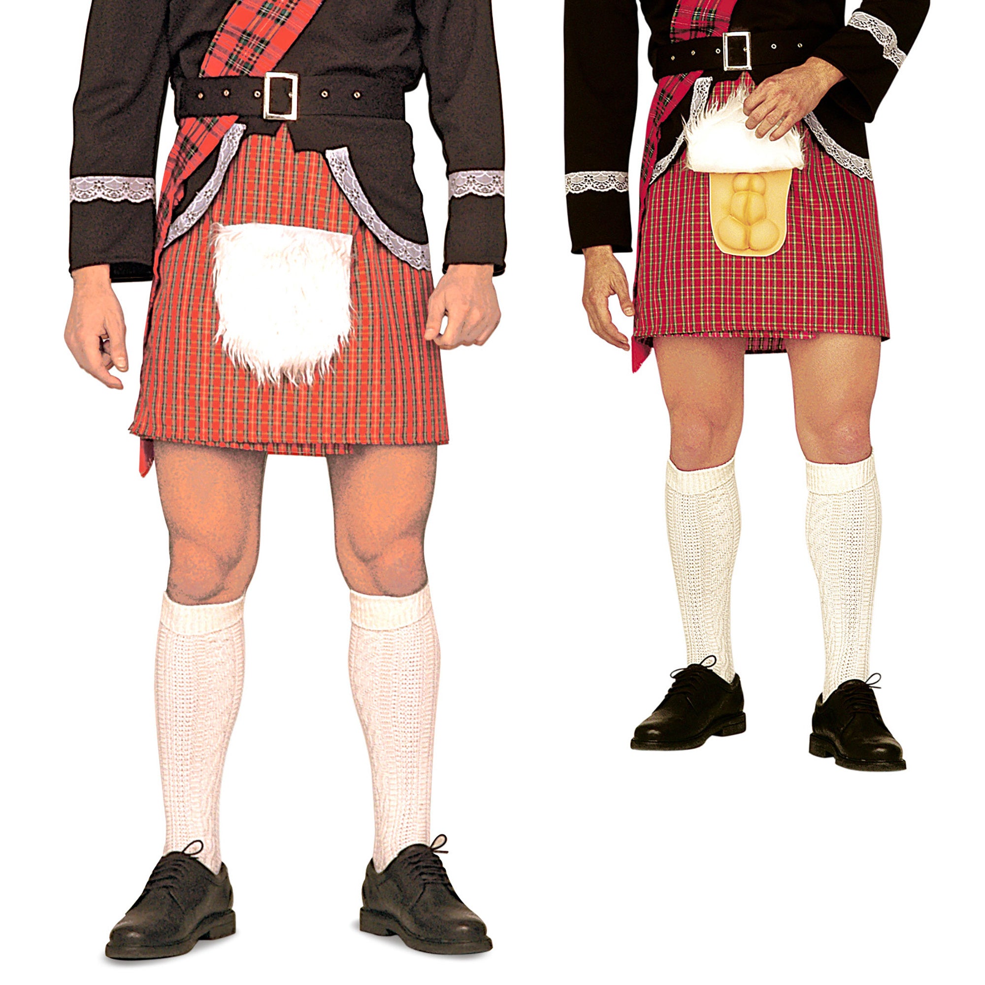 Grappige Schotse kilt voor volwassenen  - Verkleedkleding - One size