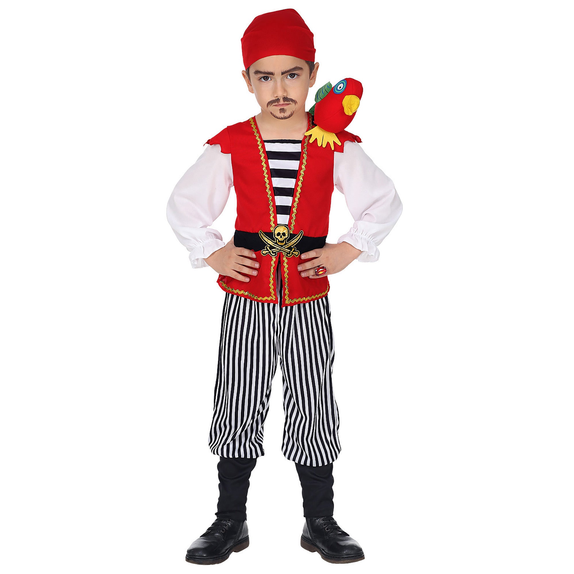 Mooi piraten kostuum Yves jongen