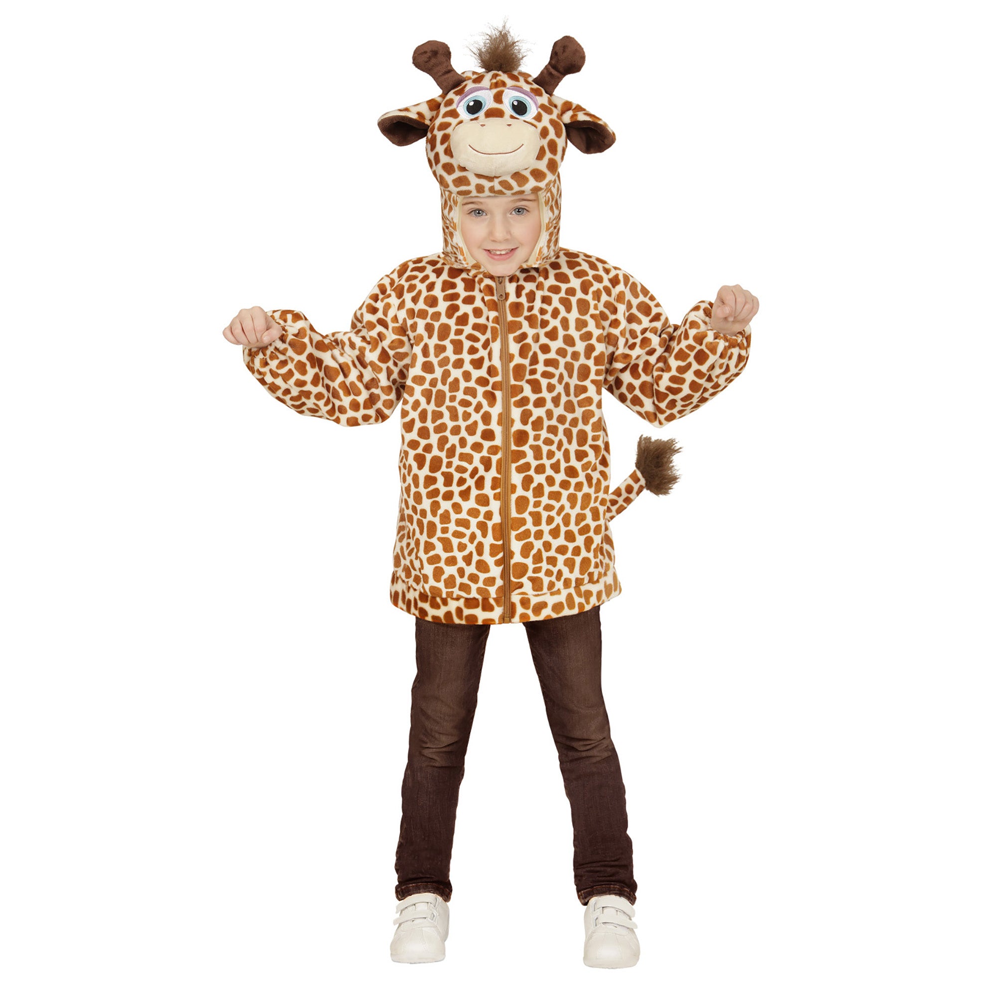 Vest met capuchon giraffe voor kinderen - Verkleedkleding - 86/92