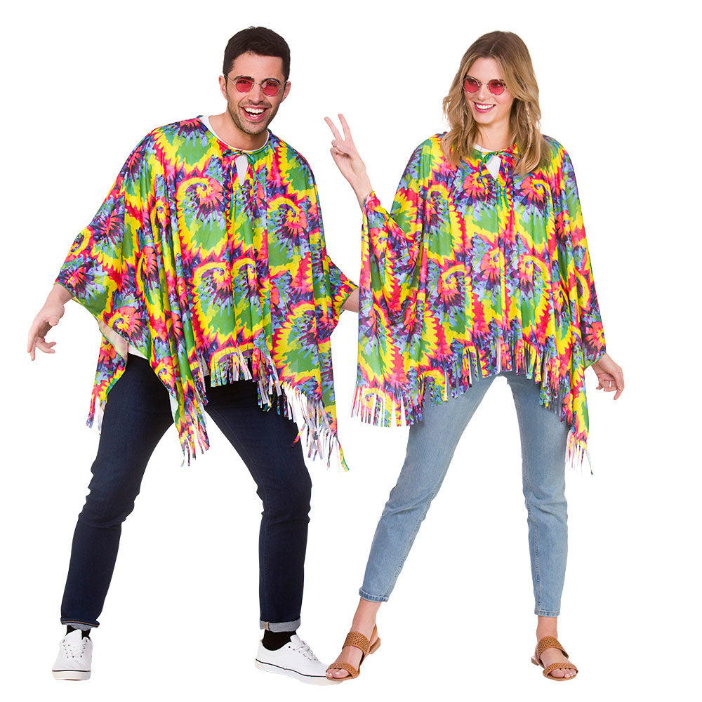 Mooie hippie poncho Sem unisex-M/L