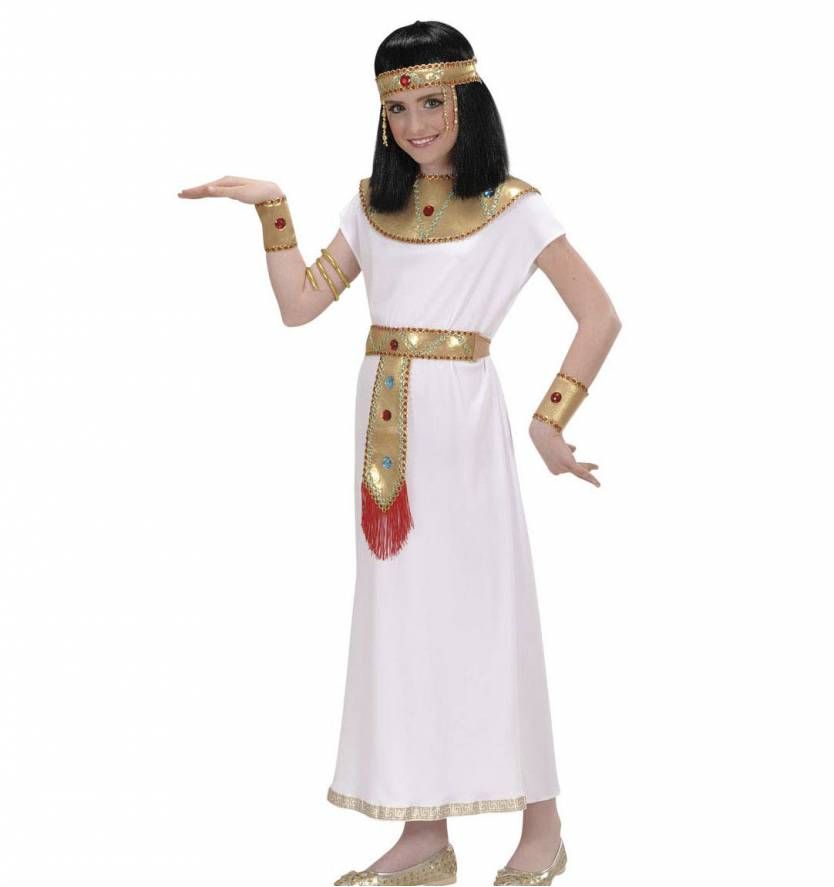 "Egyptisch koningin Cleopatra kostuum voor meisjes - Verkleedkleding - 128-140"