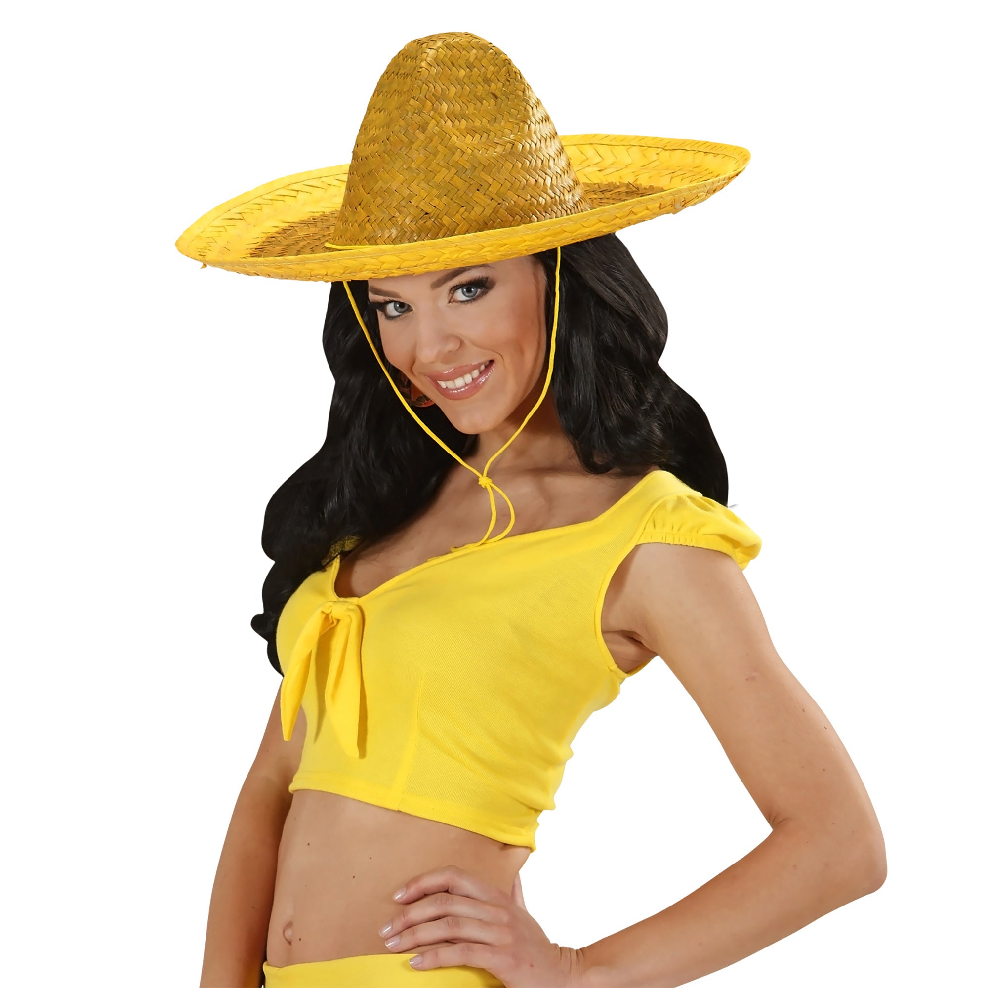 Sombrero Geel 48cm