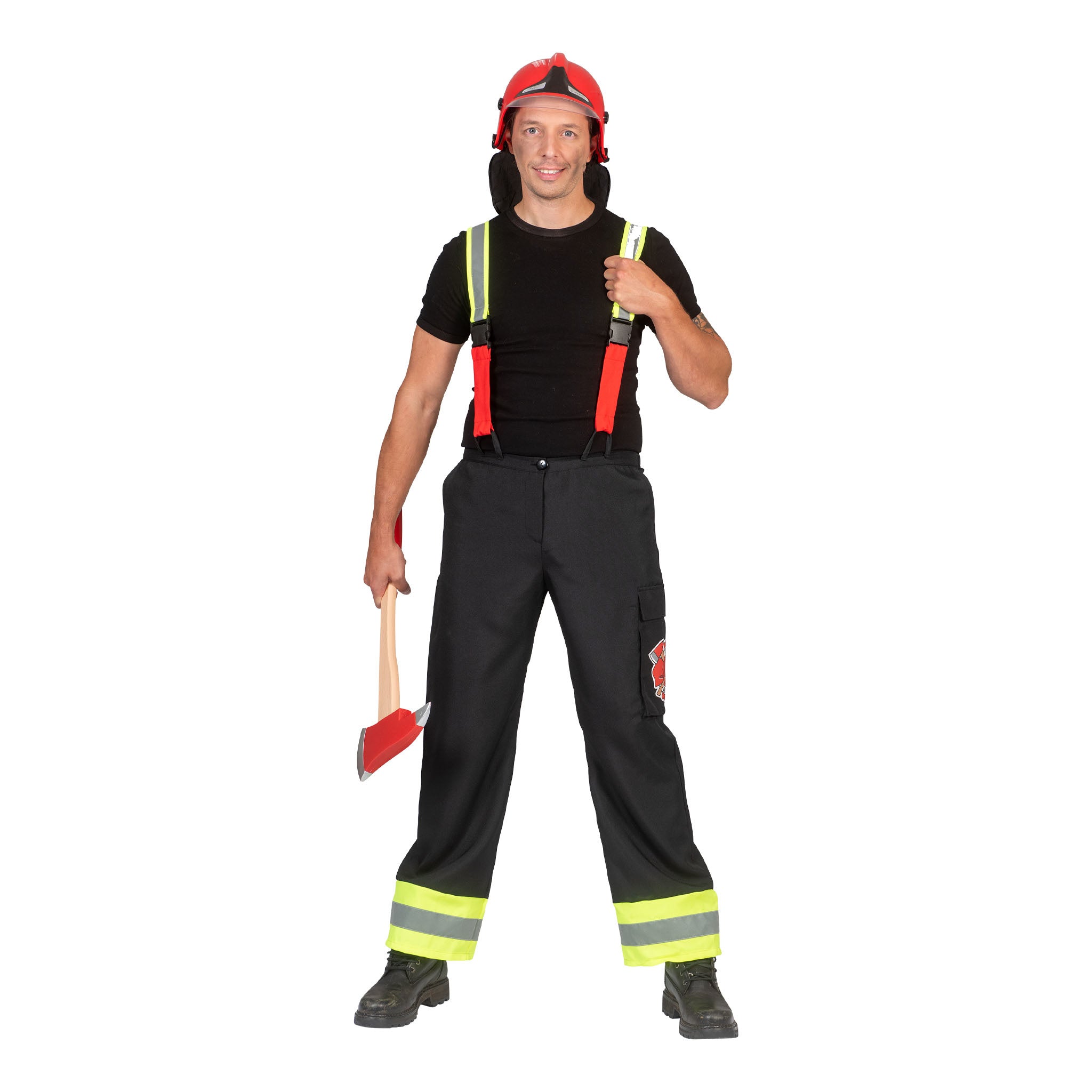 Ruig brandweer kostuum Jannes