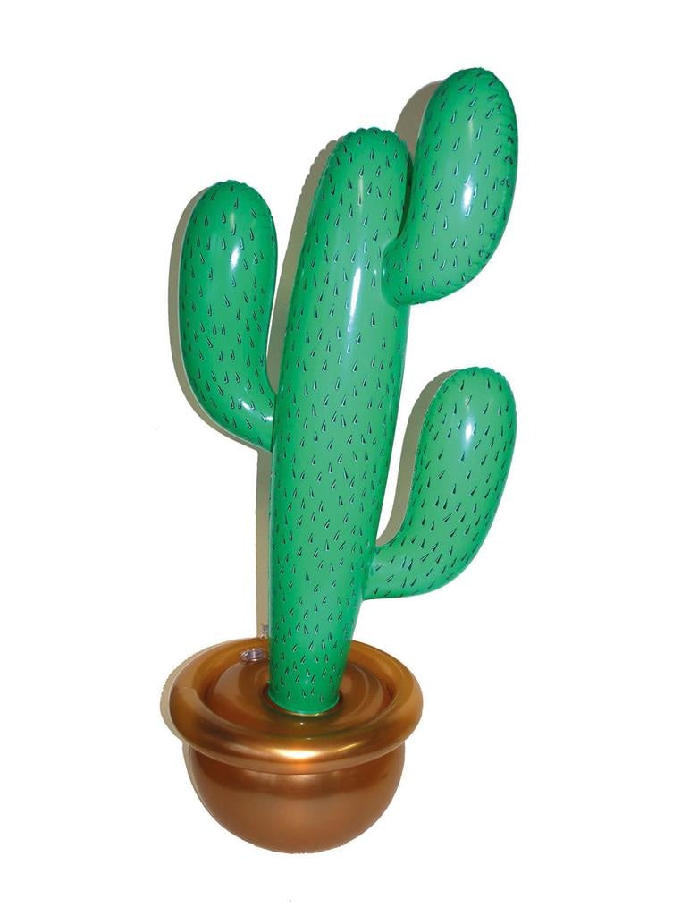Mexicaanse Cactus plant opblaasbaar 90 cm - Tropische Hawaii feestartikelen/versiering