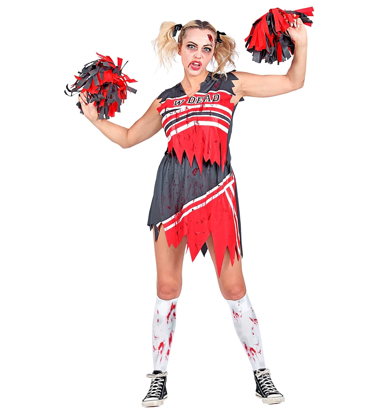 Zombie cheerleader pakje compleet