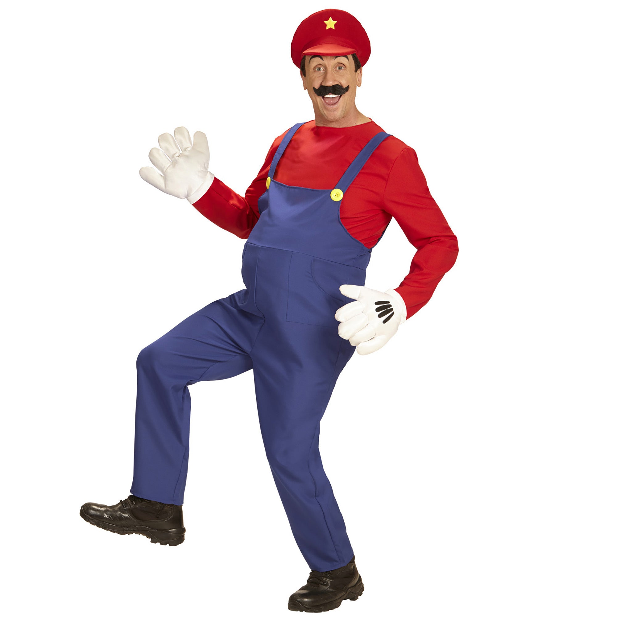 Loodgieter Mario | Man | Large | Carnaval kostuum | Verkleedkleding
