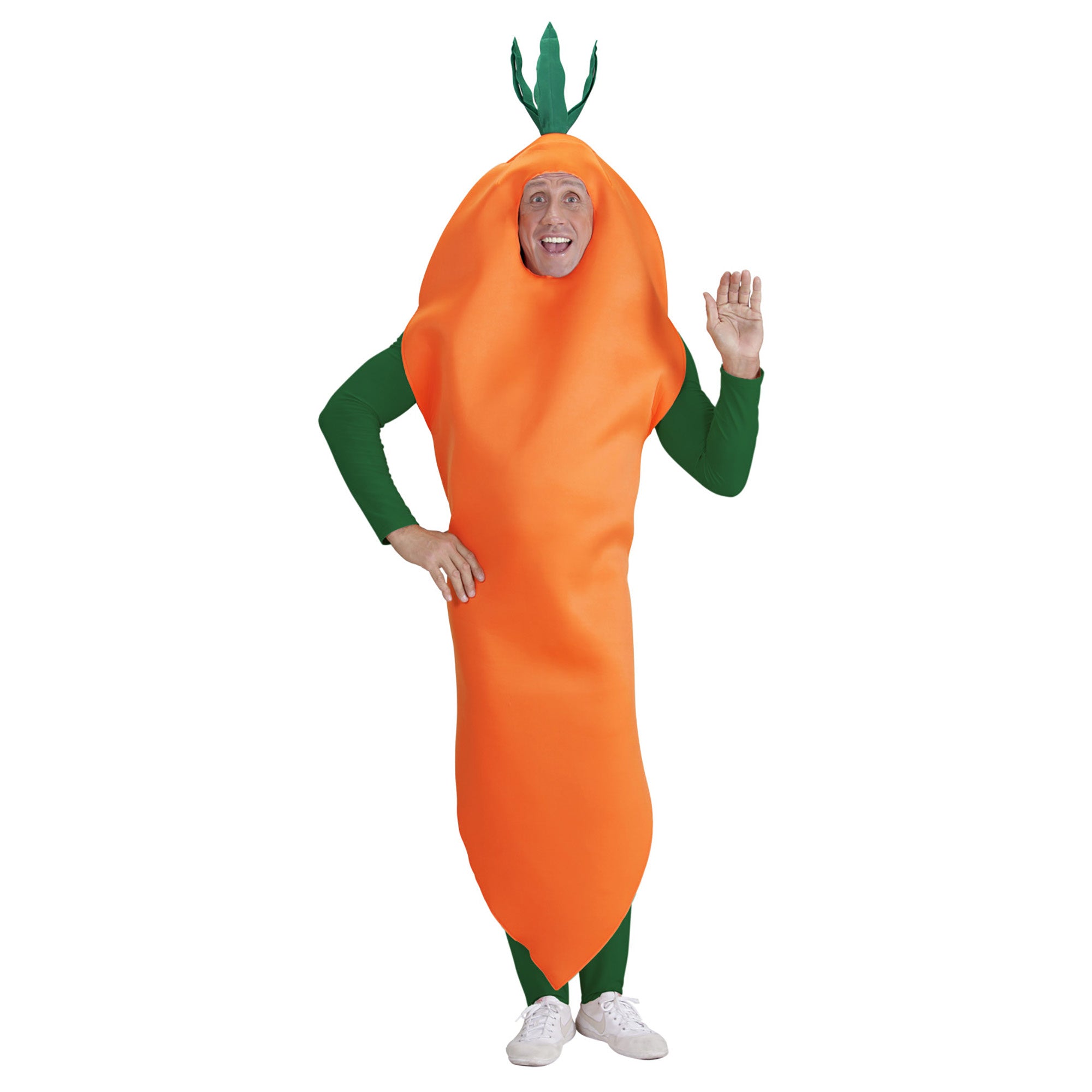 "Oranje wortel pak voor volwassenen  - Verkleedkleding - Medium"