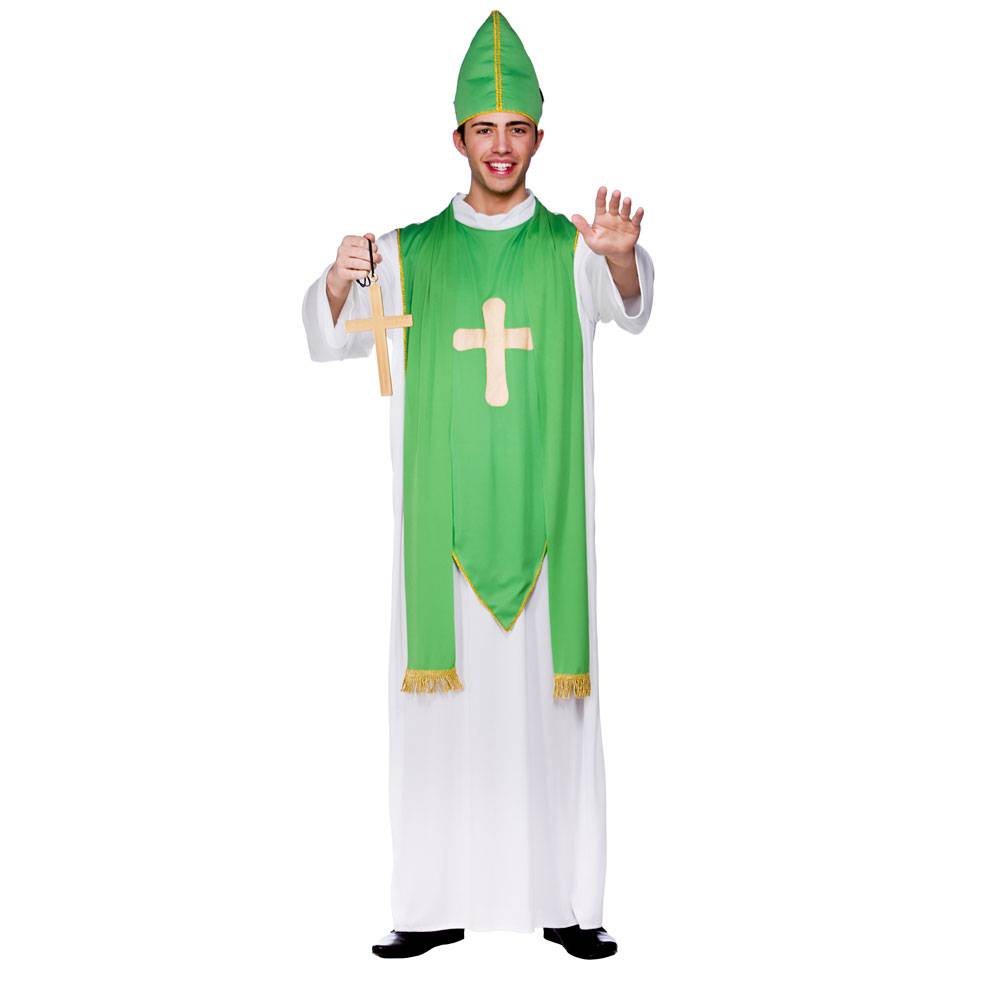 Priester pak groen-XL