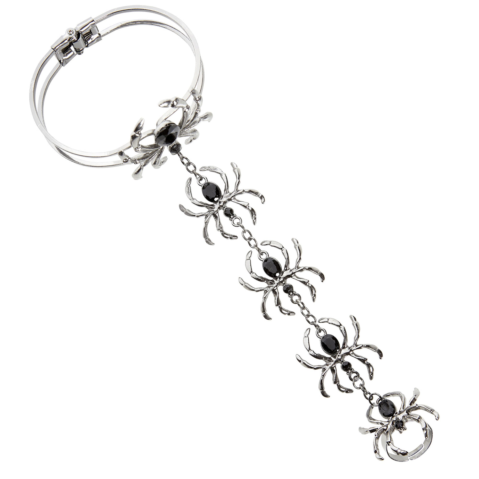 WIDMANN - Spinnen armband en ring voor vrouwen - Accessoires > Sieraden
