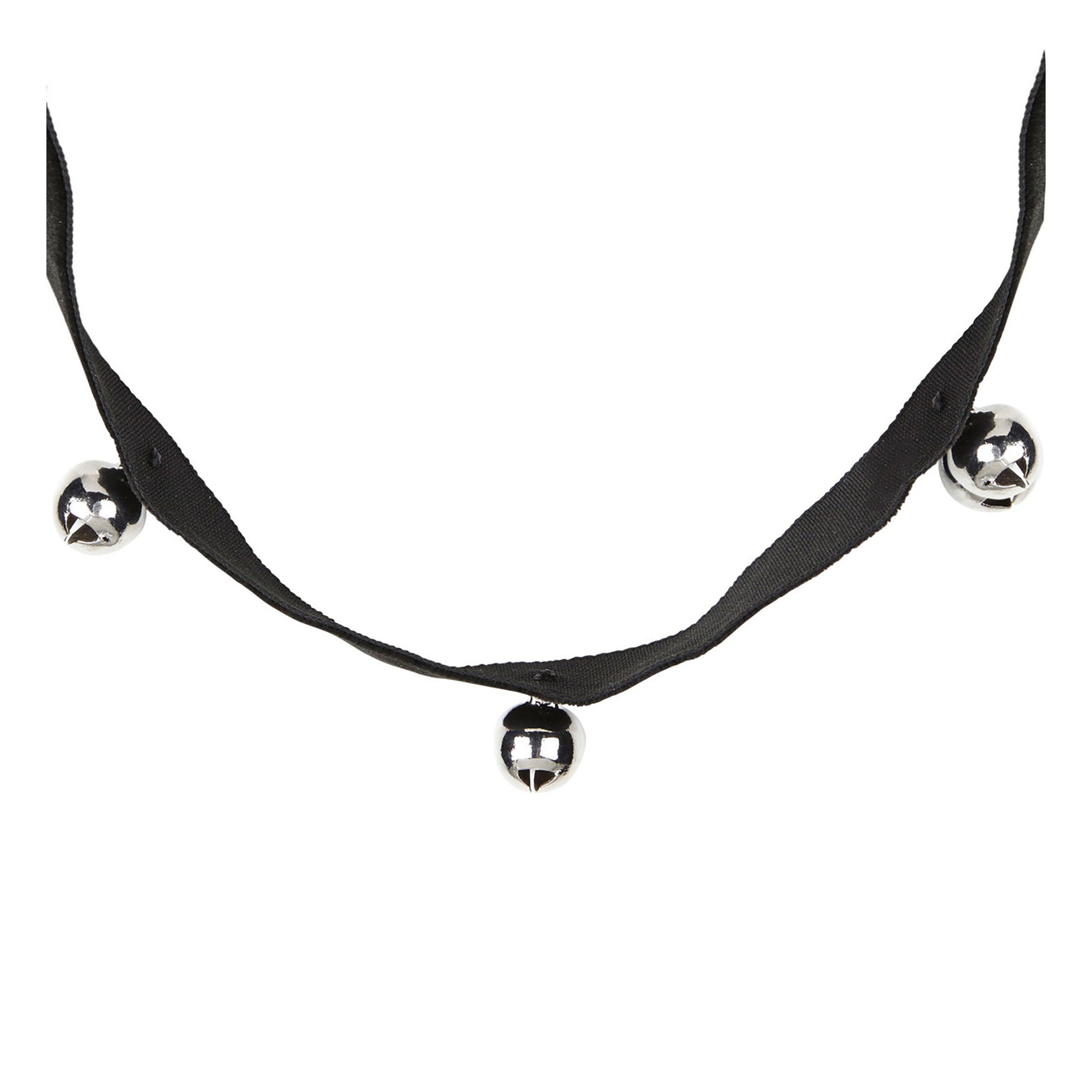 WIDMANN - Katten halsband met belletjes voor volwassenen - Accessoires > Sieraden