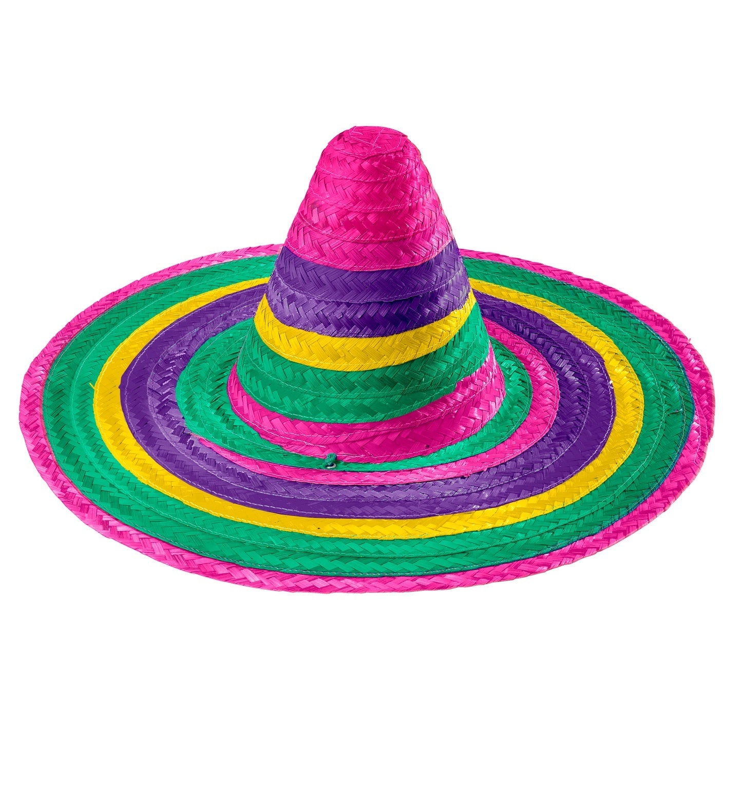 Veelkleurige sombrero 50cm Annie voor een mexicaans feestje