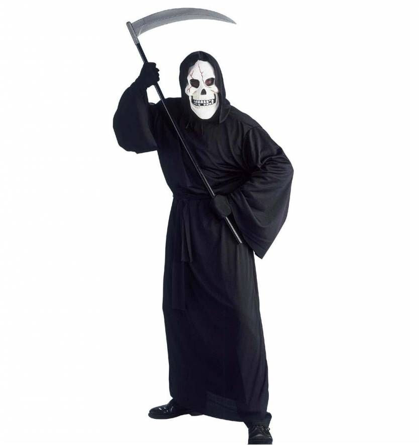 "Halloween kostuum van Grim Reaper voor volwassenen - Verkleedkleding - Small"