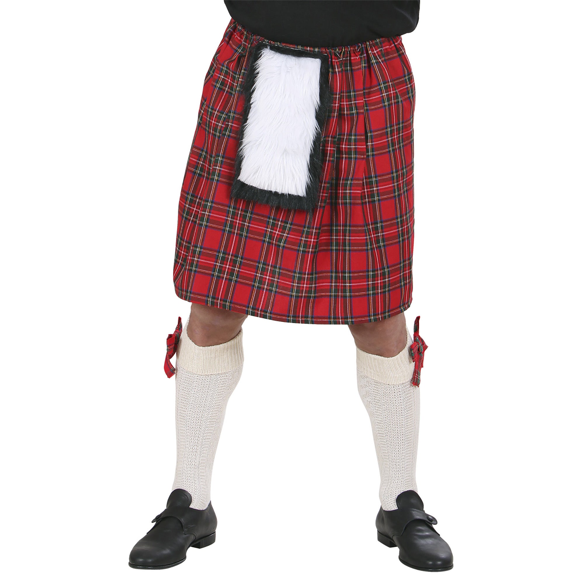 Widmann - Landen Thema Kostuum - Schotse Kilt Rode Ruiten Man - rood - XL - Carnavalskleding - Verkleedkleding