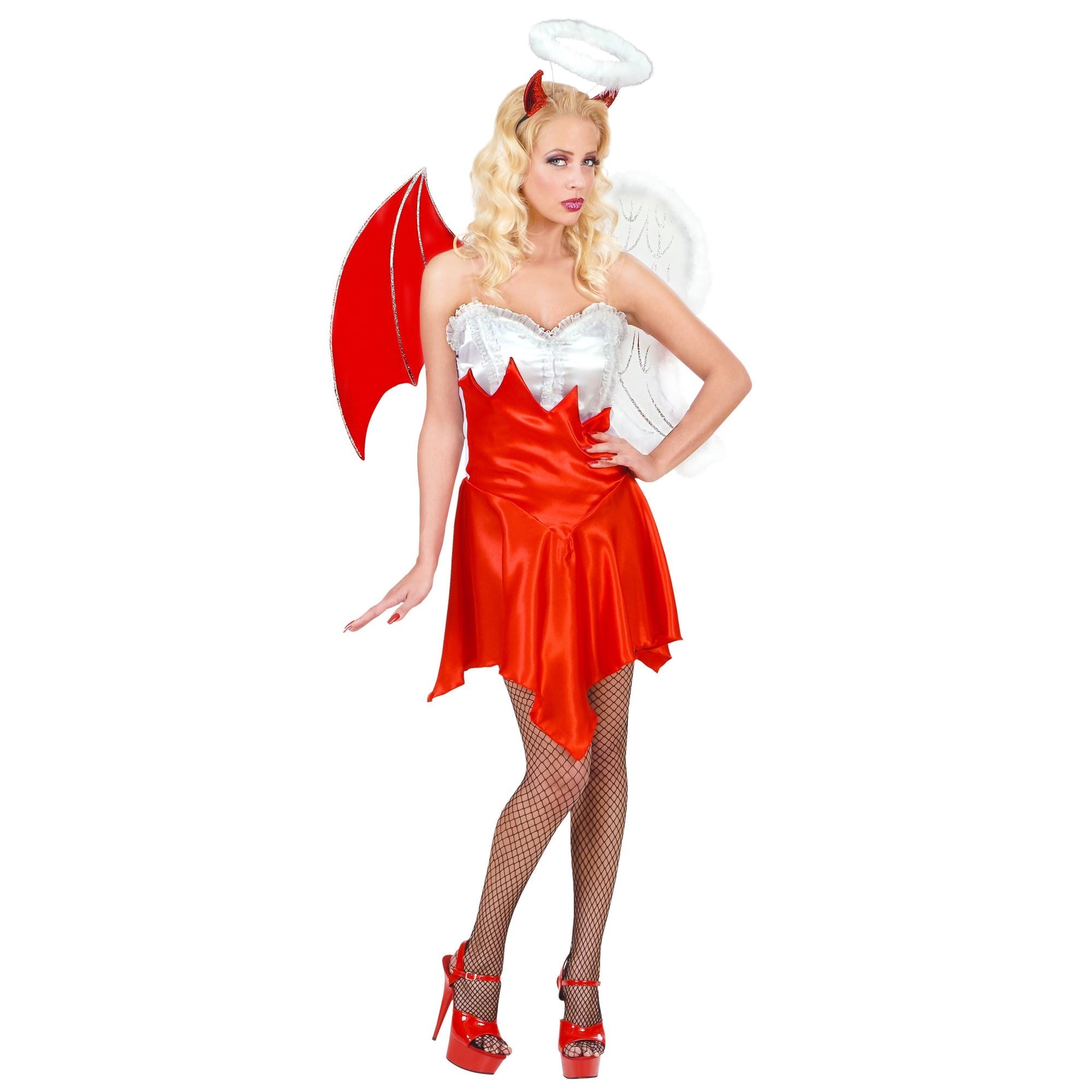 "Engel en Duivel Halloween kostuum voor vrouwen - Verkleedkleding - Small"