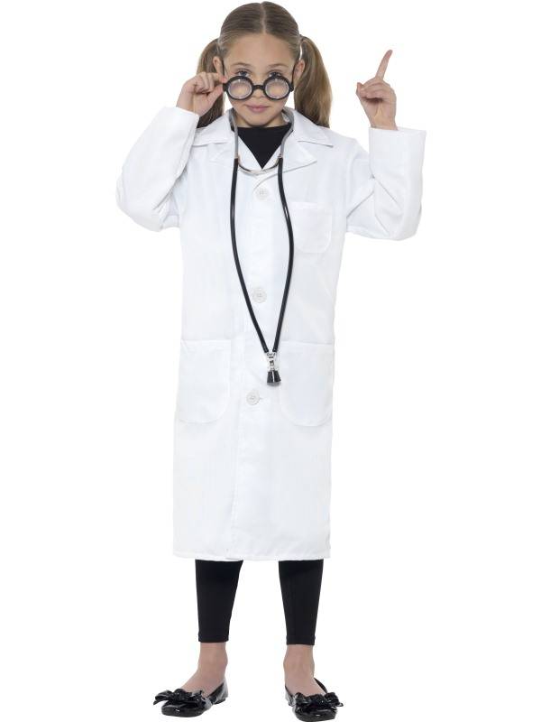 Dokter & Tandarts Kostuum | Professor Doctor Ingenieur Kind Kostuum | Large | Carnaval kostuum | Verkleedkleding