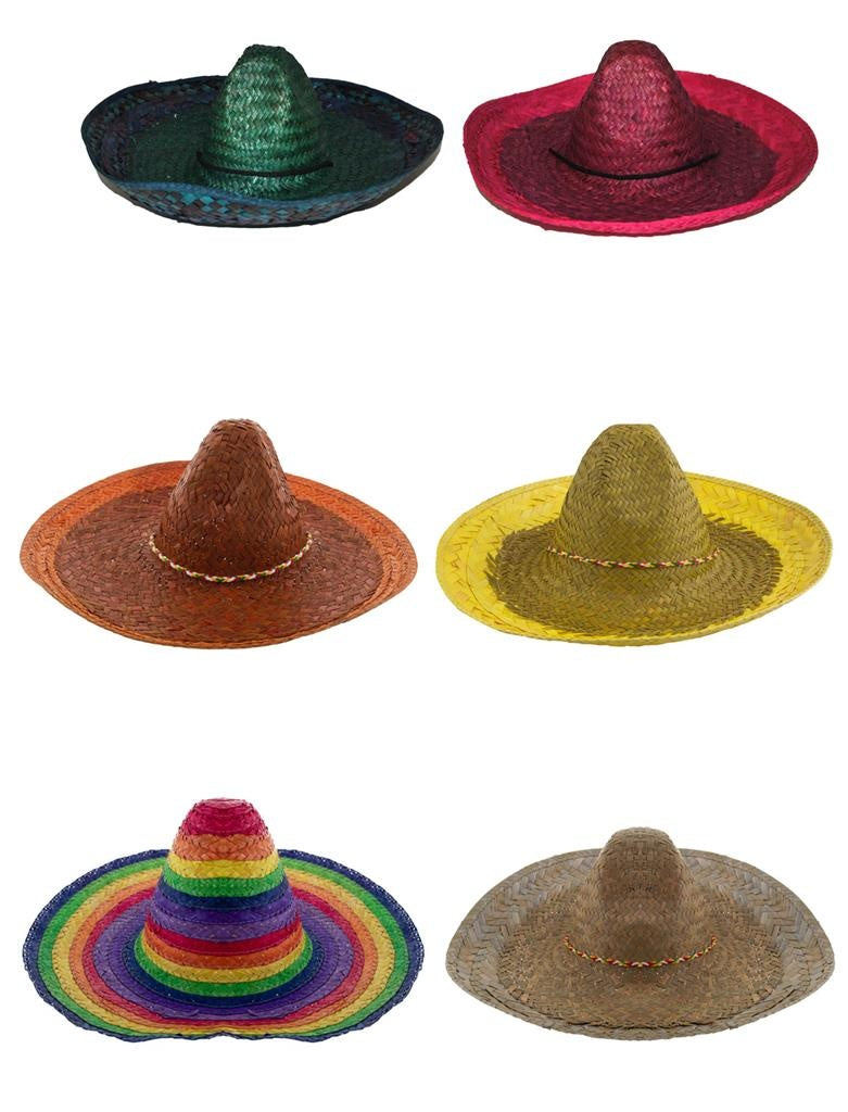 Mooie sombrero in regenboogkleuren