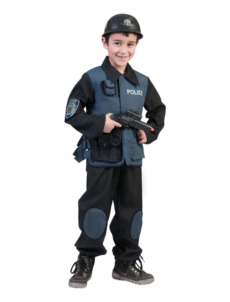 Kostuum Politie Special Forces Maat 152