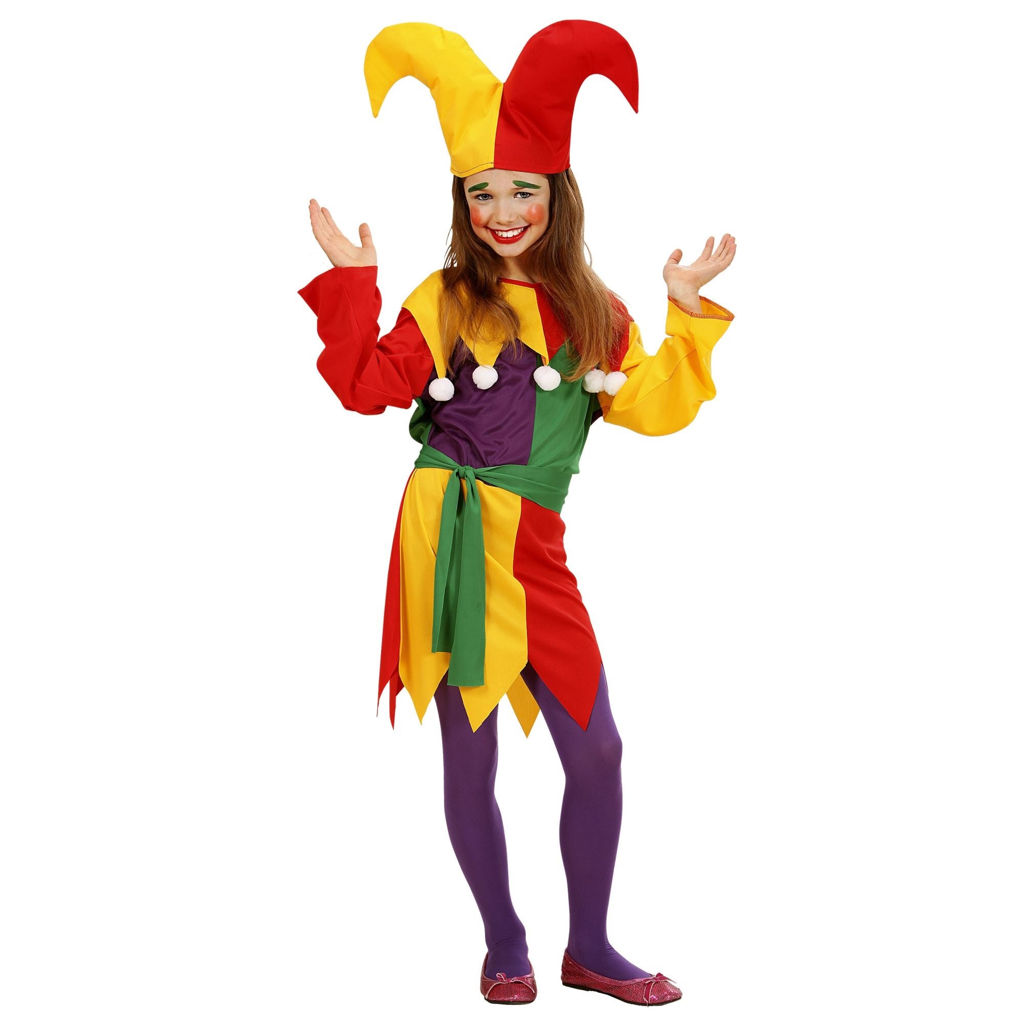 Carnavalskostuum schattige Narren kostuum voor kids