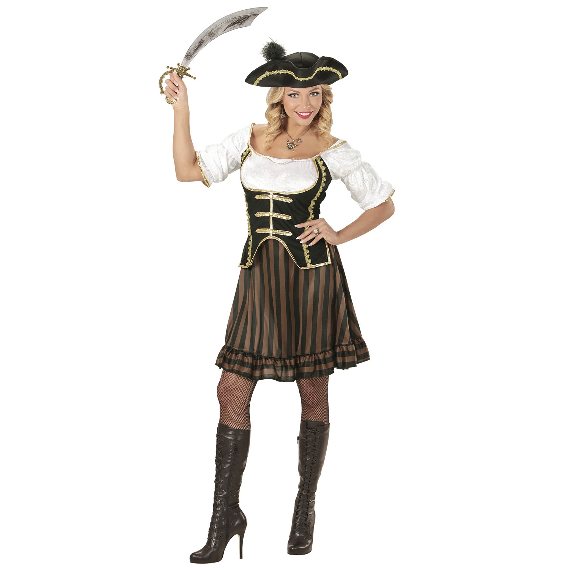 Piraten Kapitein kostuum voor dames